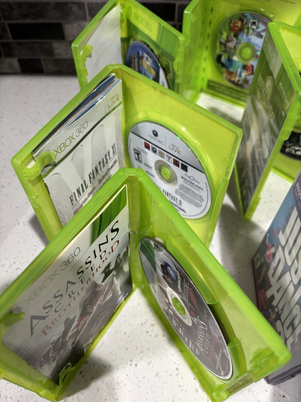 Xbox 360 Pro? White Lot With 13 Games Tested Working *READ*