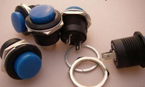 1pcs,BLUE Momentary Push-Button ON (OFF) N/C Switch,BM507 ay
