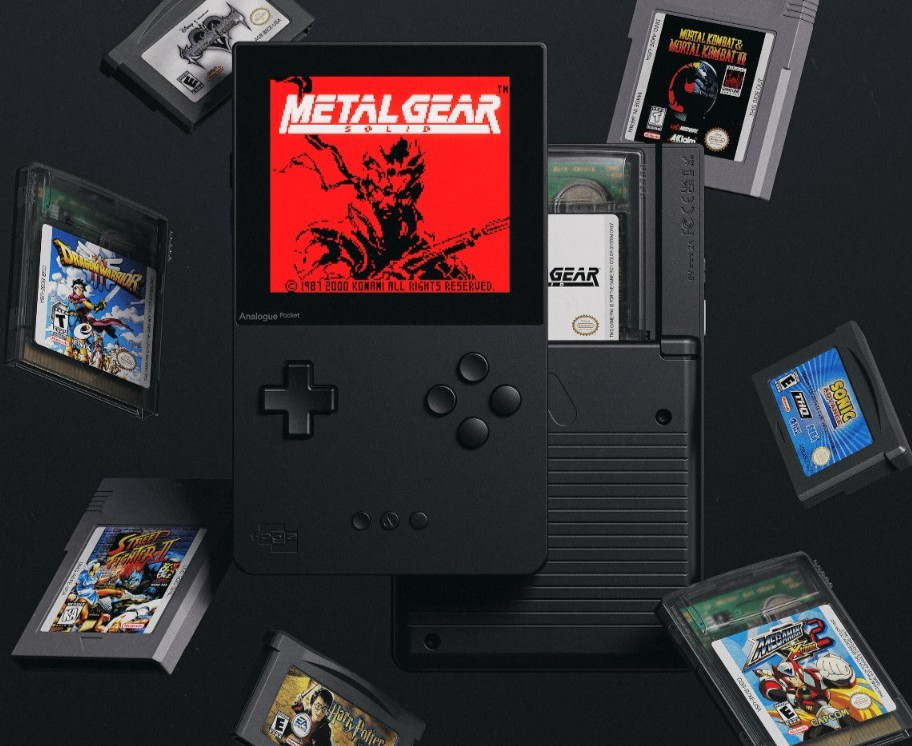 Analogue Pocket Handheld Console [black] AP-C01-SE [mint]