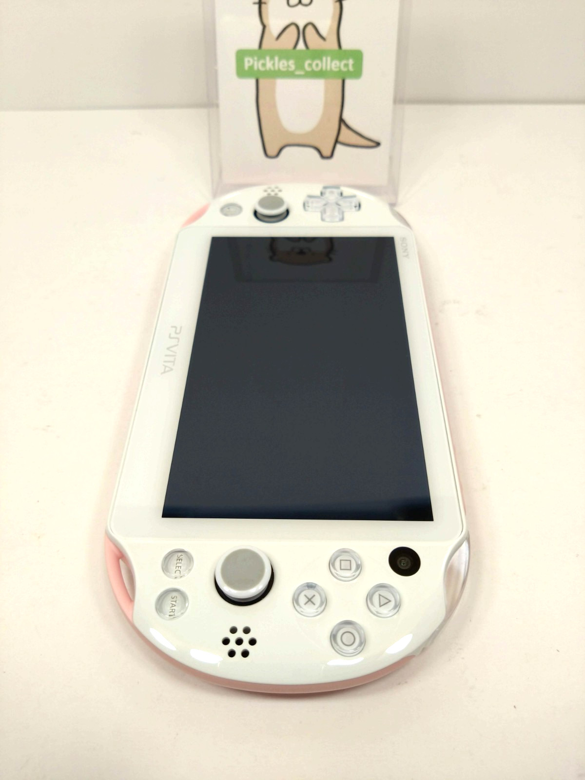 PS Vita Light Pink White Console only PCH-2000 ZA19 Wi-Fi PSV Tested 0529E