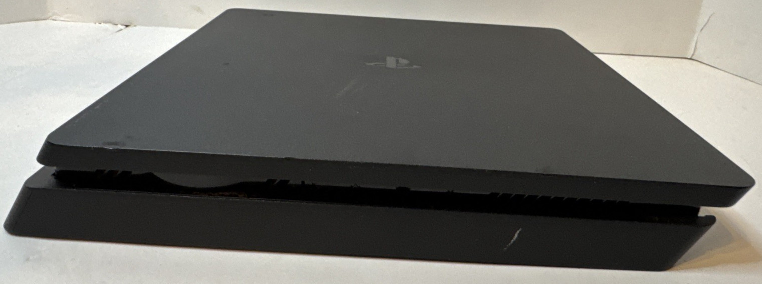 Sony PlayStation 4 Slim PS4 1TB Black Console CUH-2115B & OEM Controller Tested