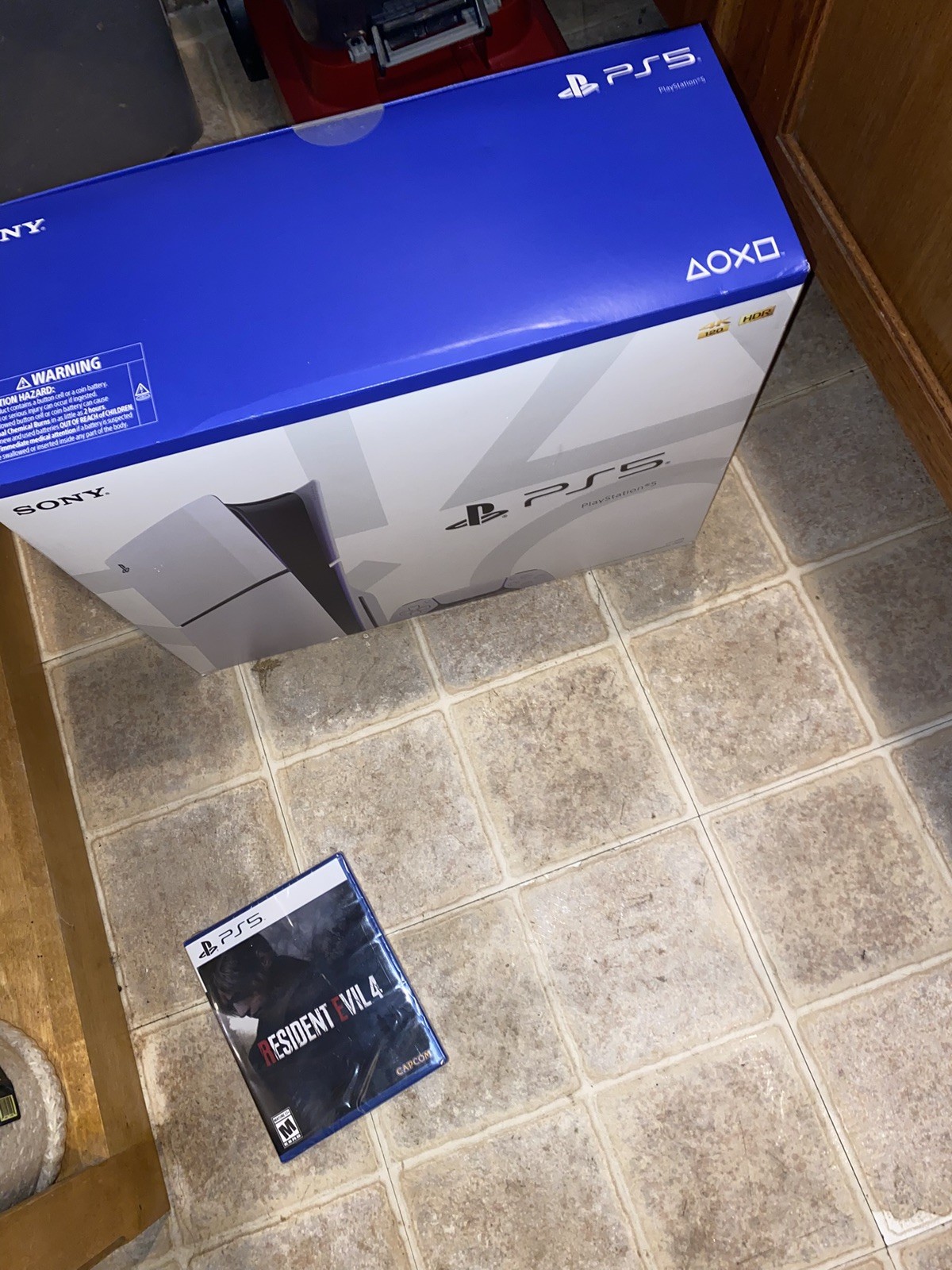 Sony PS5 4K UHD Console with Controller, Wi-Fi, Blu-Ray, HDMI, USB-C 825GB