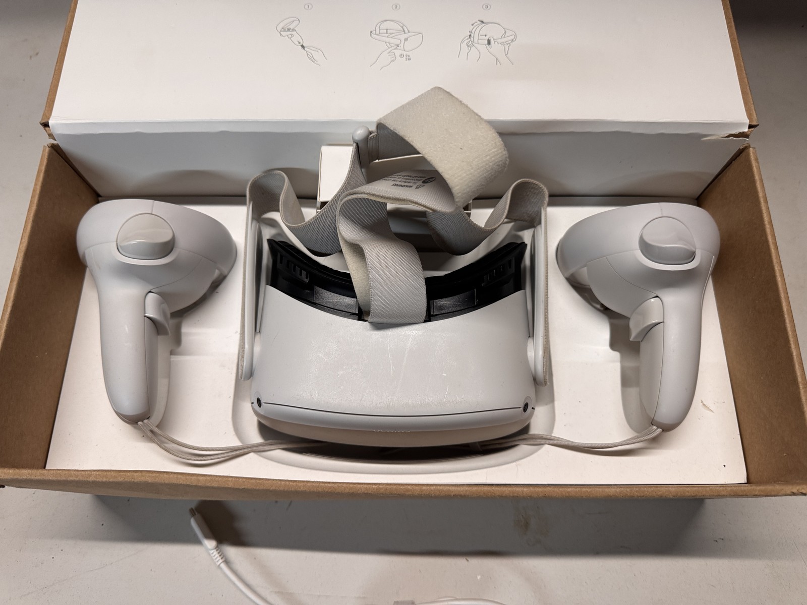 Meta Oculus Quest 2 Standalone VR Headset with Touch Controllers