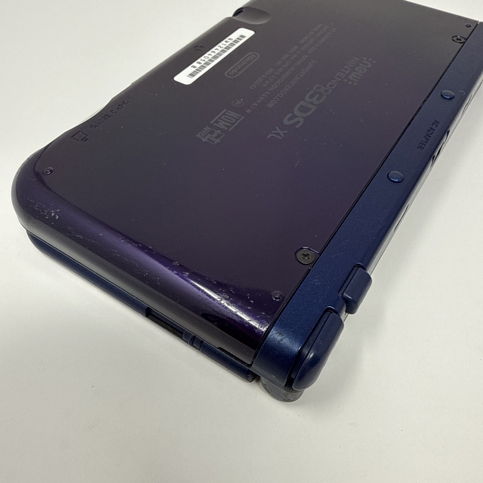 New Nintendo 3DS XL Galaxy Edition Handheld Console CIB + Pokemon & Super Smash