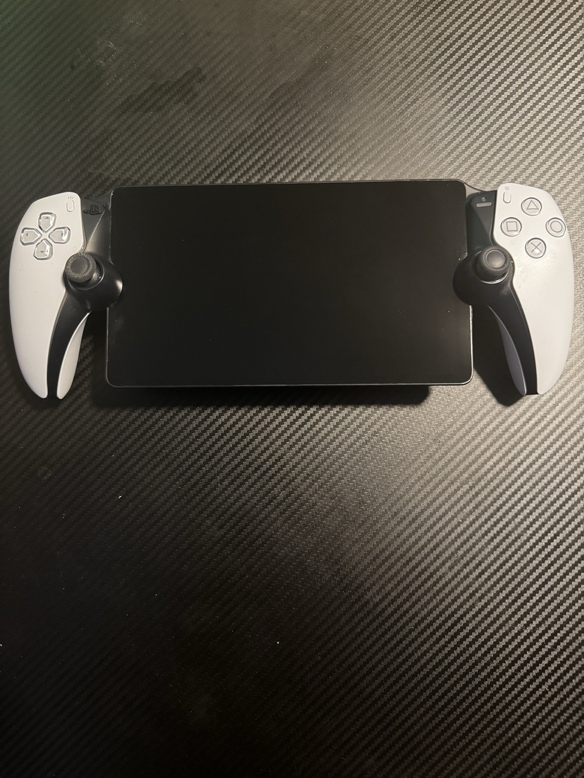 Sony PlayStation Portal Remote Player Handheld for PS5 White/Black + Case
