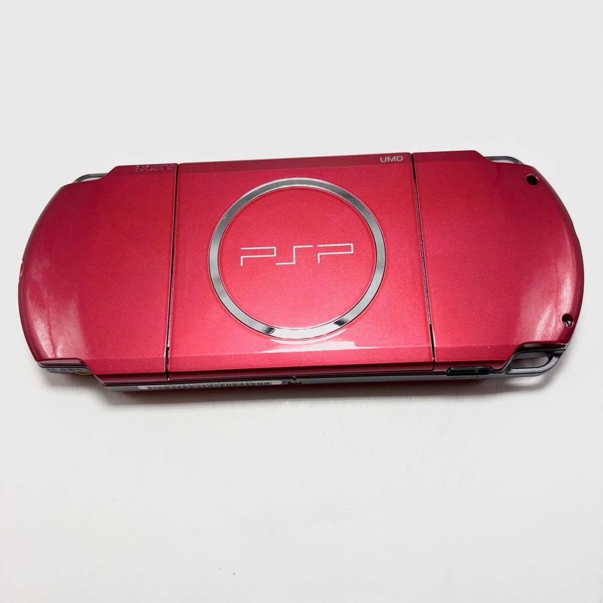 Sony PSP‑3000 Radiant Red Carnival Color Console Tested Working – Japan Model