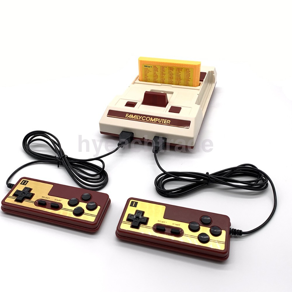 8-bit TV game console FC nostalgic red and white console with 500 built-in games