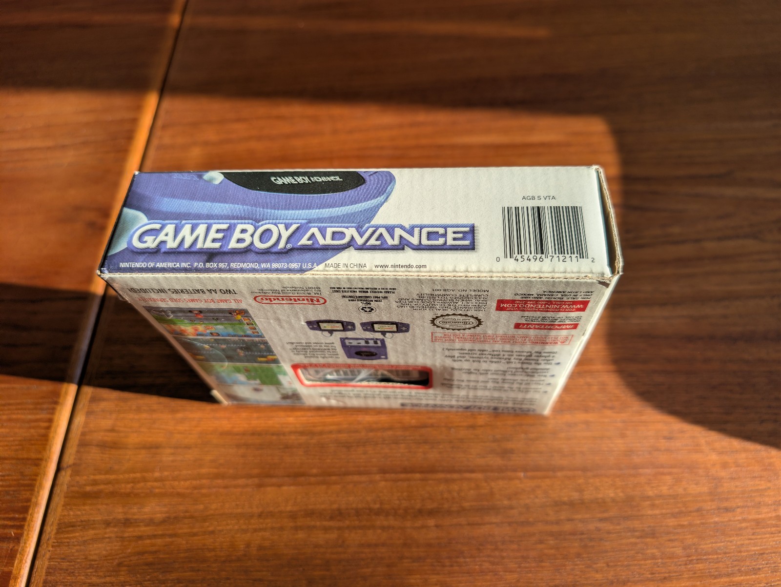 Factory Sealed Indigo Game Boy Advance AGB-001 – High-Grade Collector Copy