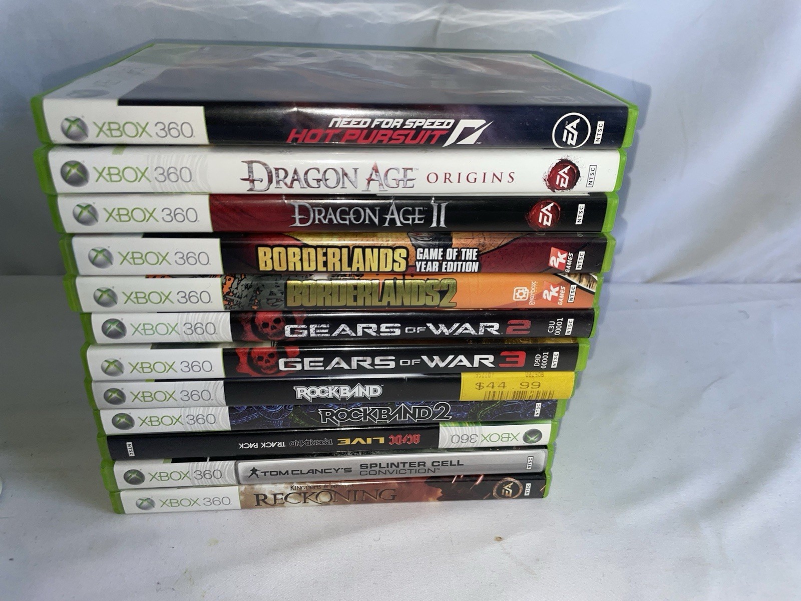 Xbox 360 Pro Launch Edition 250GB White Console Lot