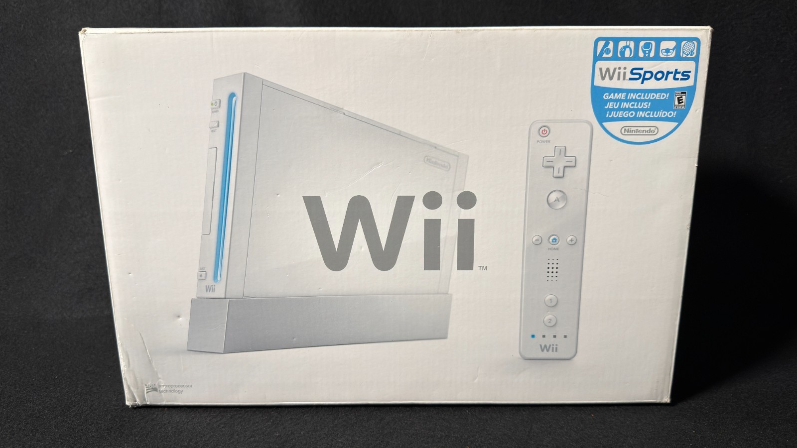 Nintendo Wii Console White – CIB with Wii Sports Bundle – *Tested*