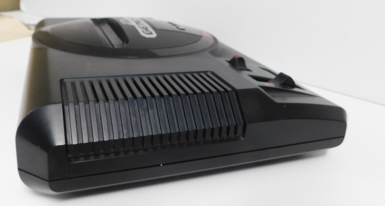 Sega Genesis Model 1601 System OEM Console Power & AV Cable Tested Working Good