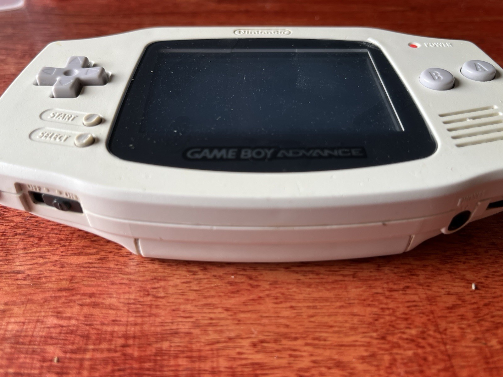Gameboy Advance AGB-001 White New Lens / Tested & Working! Game Not Included