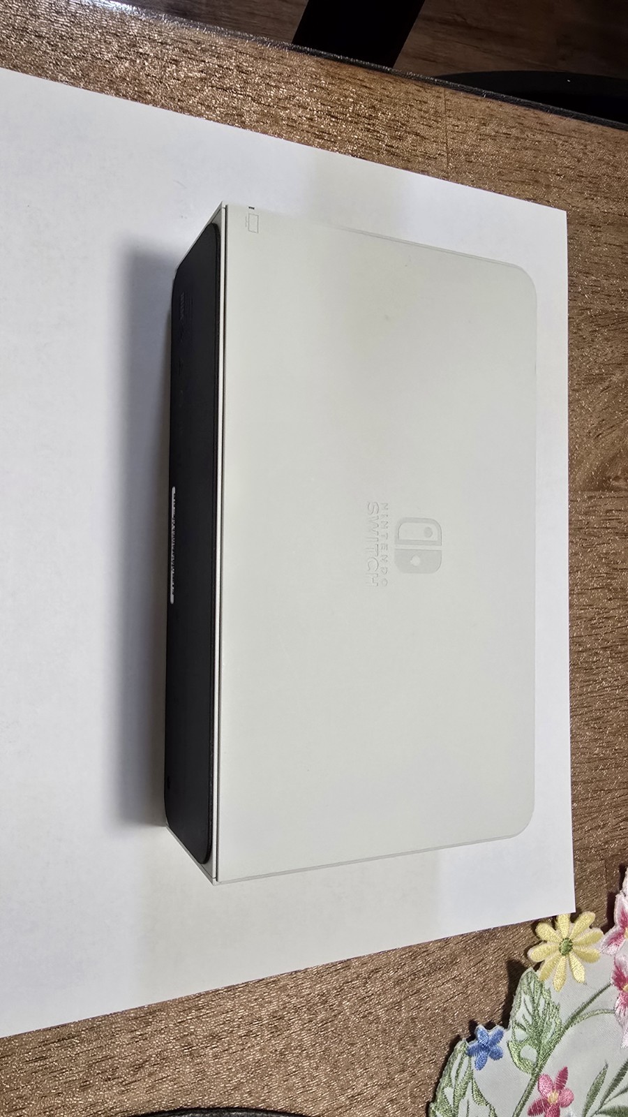 Nintendo Switch OLED Model White Console w/ Dock + 256GB microSD Card