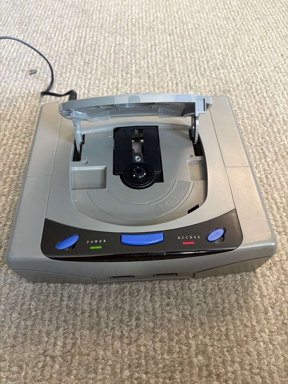 SEGA SATURN CONSOLE JAPAN power cord HST-3200 NTSCJ