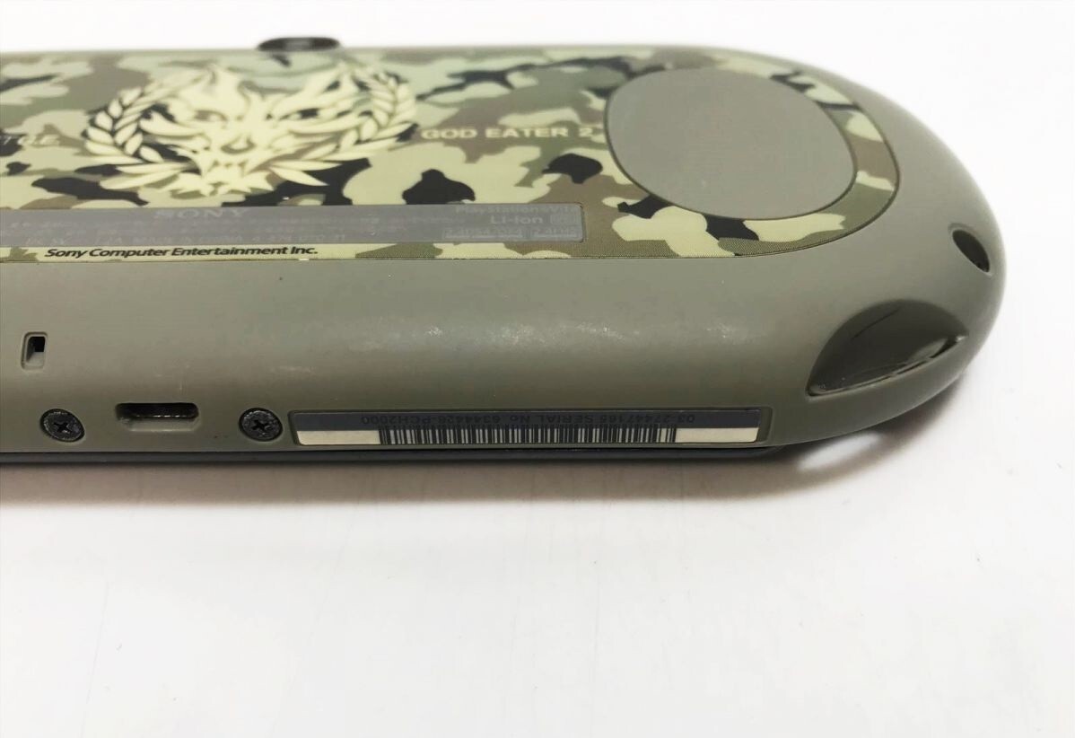 PS Vita GOD EATER 2 Fenrir limited Edition PCHJ-10010 (PCH-2000) Slim Console So