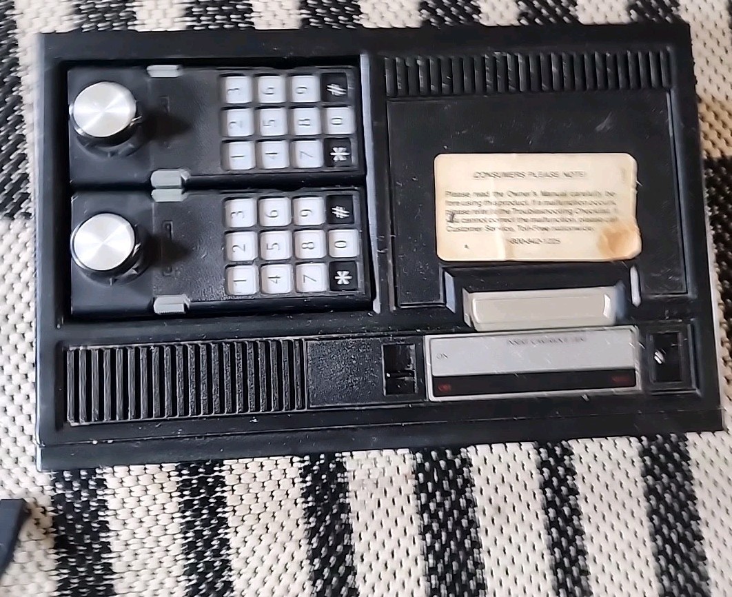 ColecoVision Console Bundle With Steering Wheel & Controllers