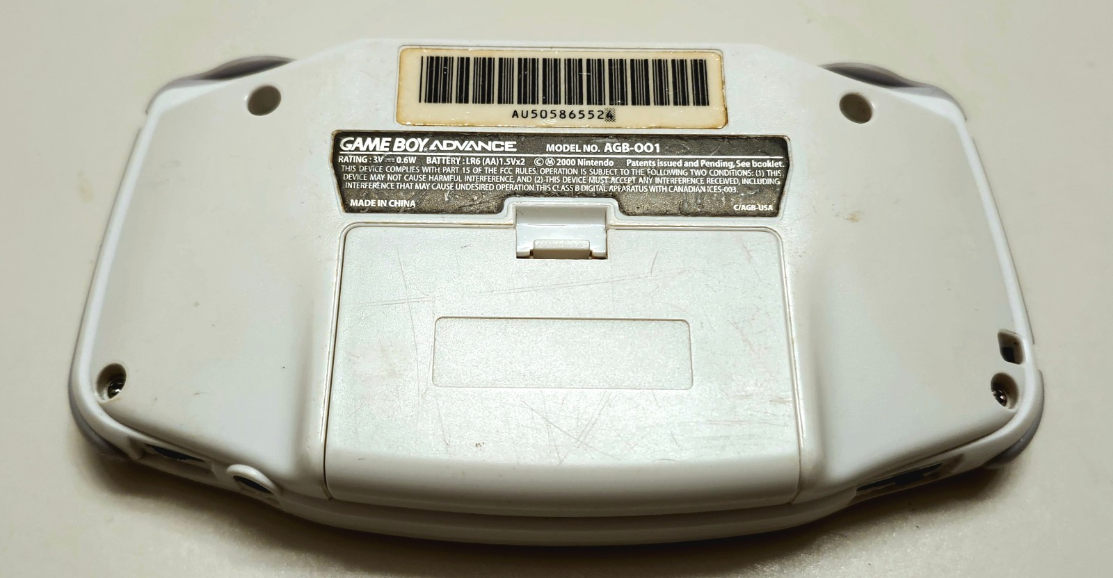 Nintendo Game Boy Advance Console – WHITE – Used (Read Description)