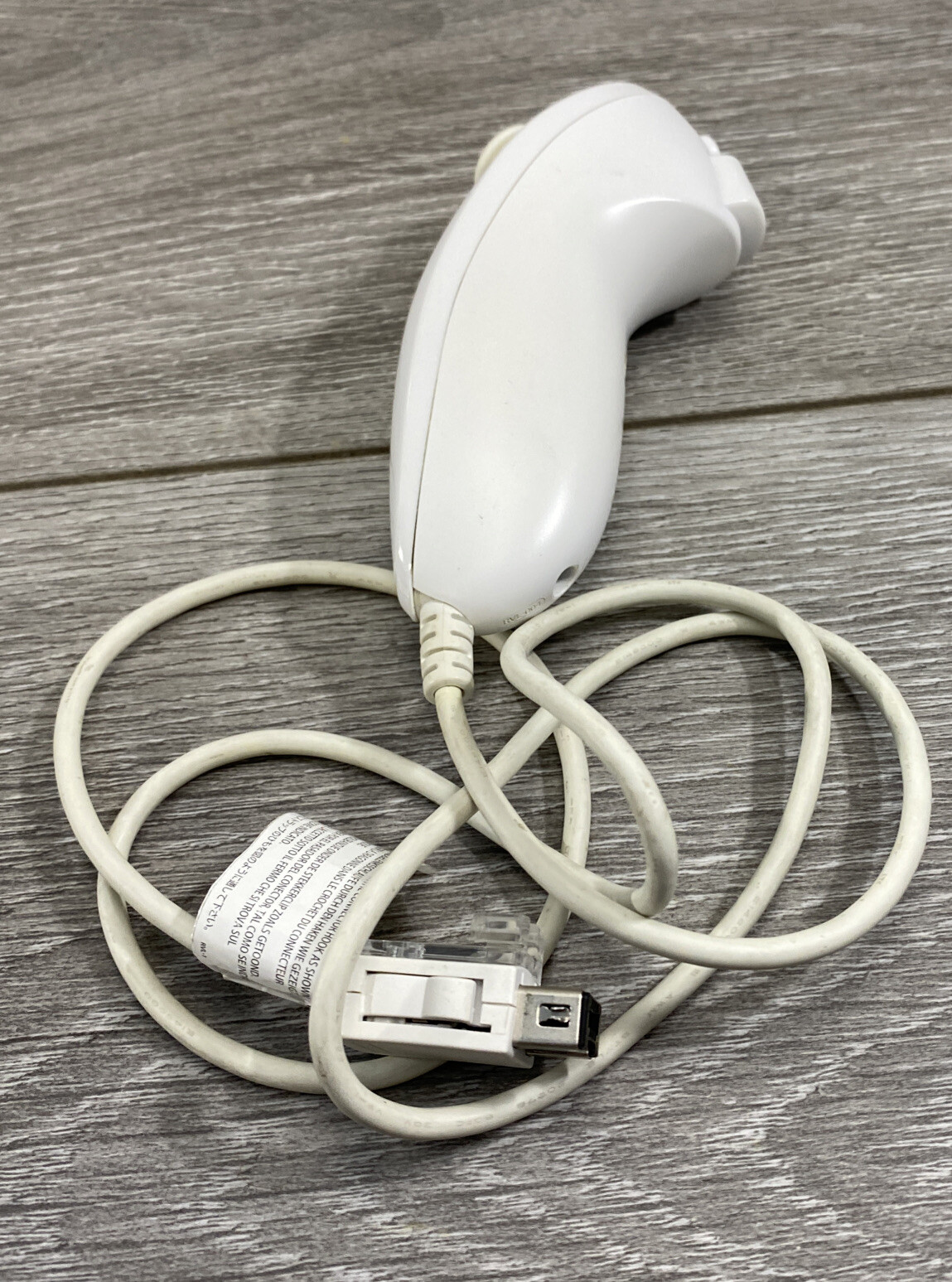 Nintendo Wii White Console System With 1Remote Nunchuck All Cords Included Works