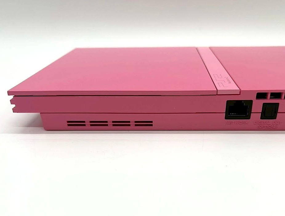SONY Playstation2 PS2 Slim Console SCPH-77000 PK Controller Game NTSC-J #510