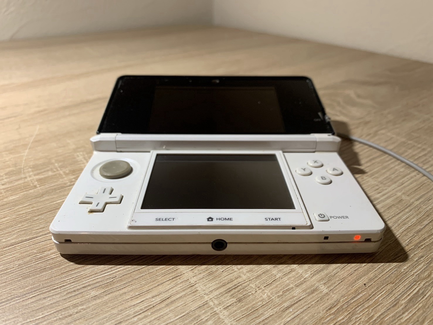 1445 Nintendo 3DS Ice White Normal TESTED