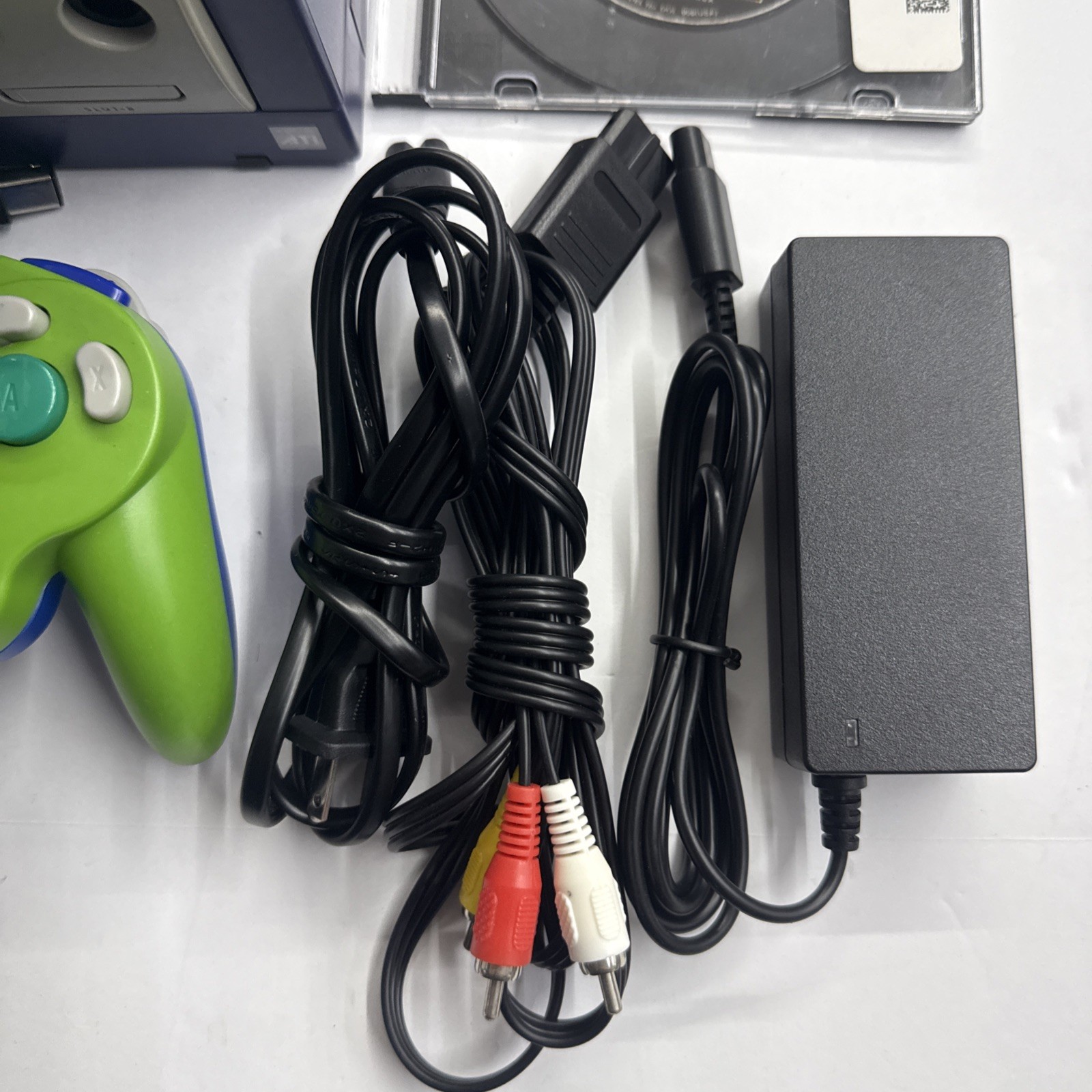 GameCube – Nintendo Console System – Indigo Purple Tested #2939 Discolored