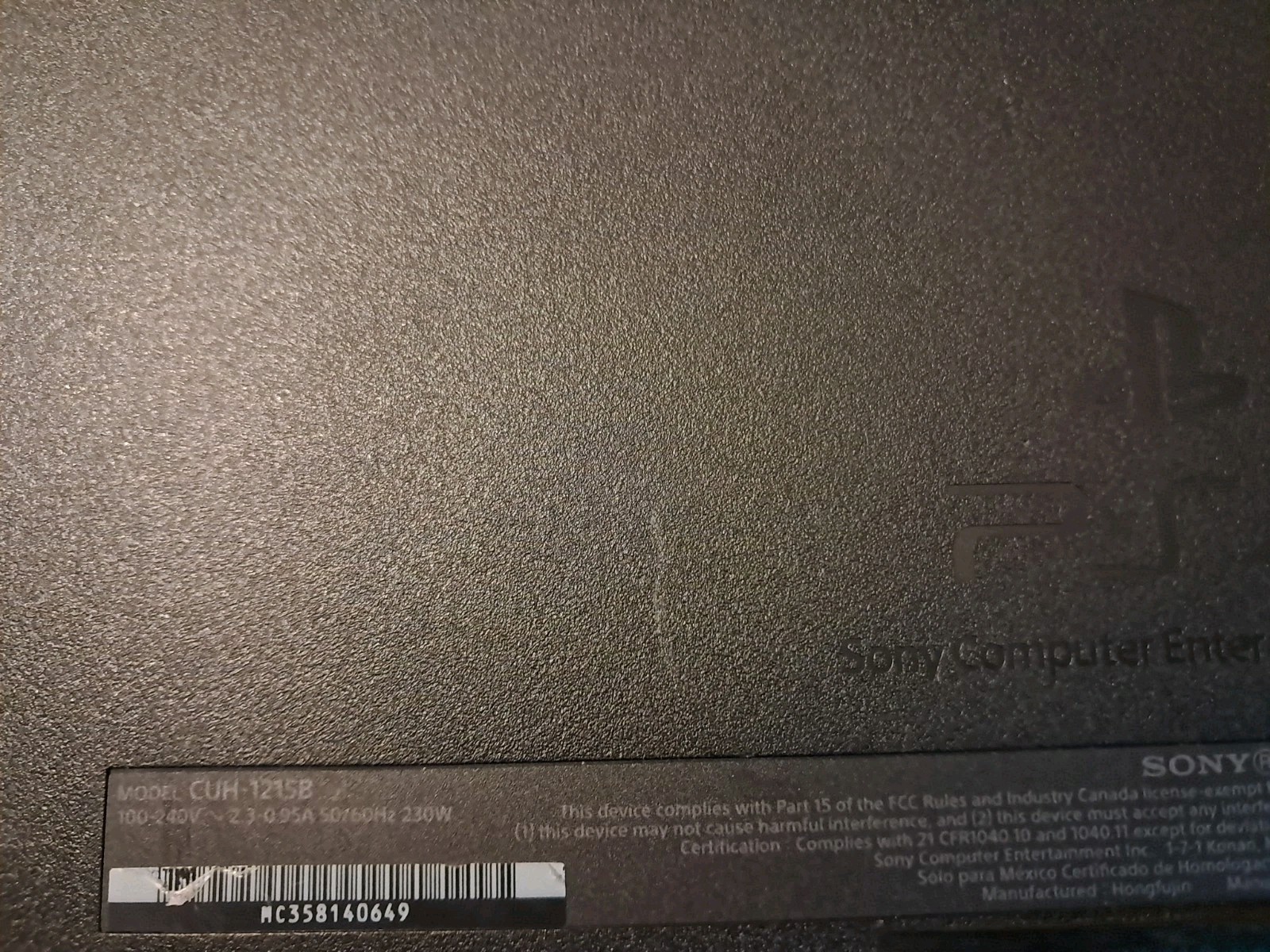 SONY PS4 Call of Duty Black Ops 3 Limited Edition No Controller Model:CUH-1215B
