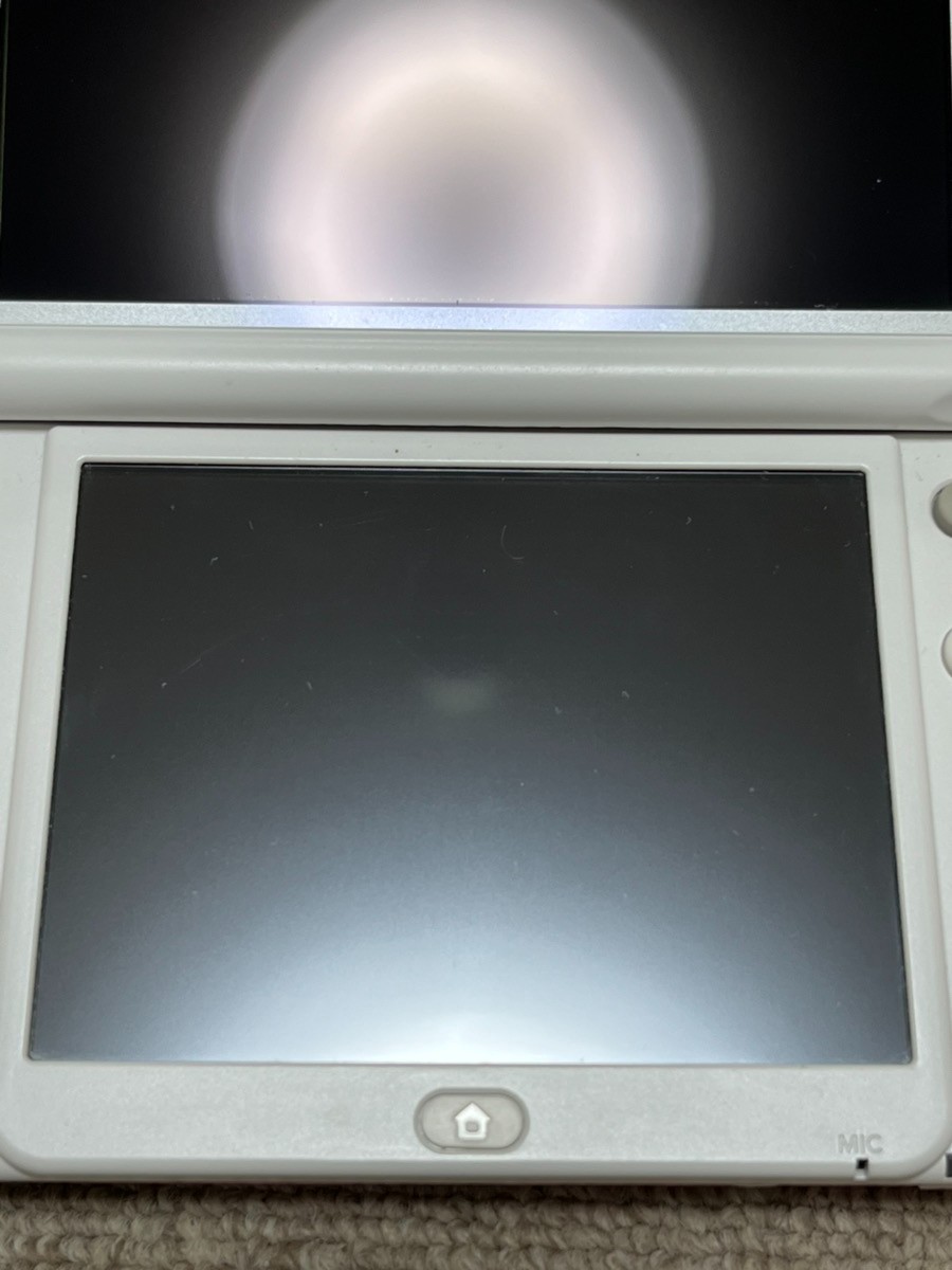 New Nintendo 3DS XL LL White x pink Console region Japanese B994