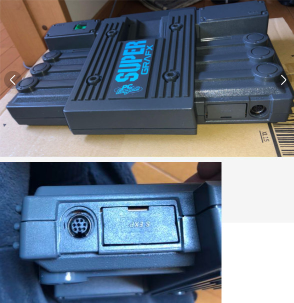 Pc-engine super grafx console system boxed tested NEC W/Box