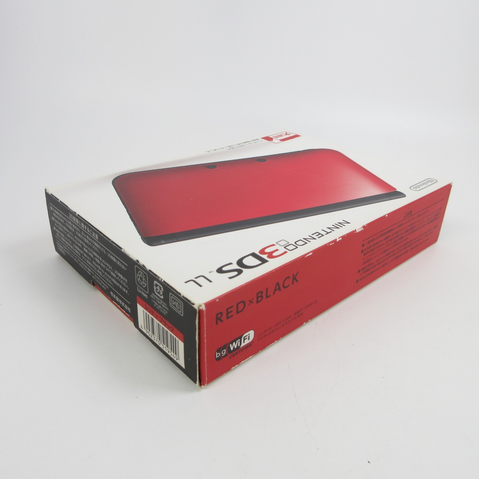 【Excellent】Nintendo 3DS LL XL Red x Black Console Japanese Edition #Arr0511/03