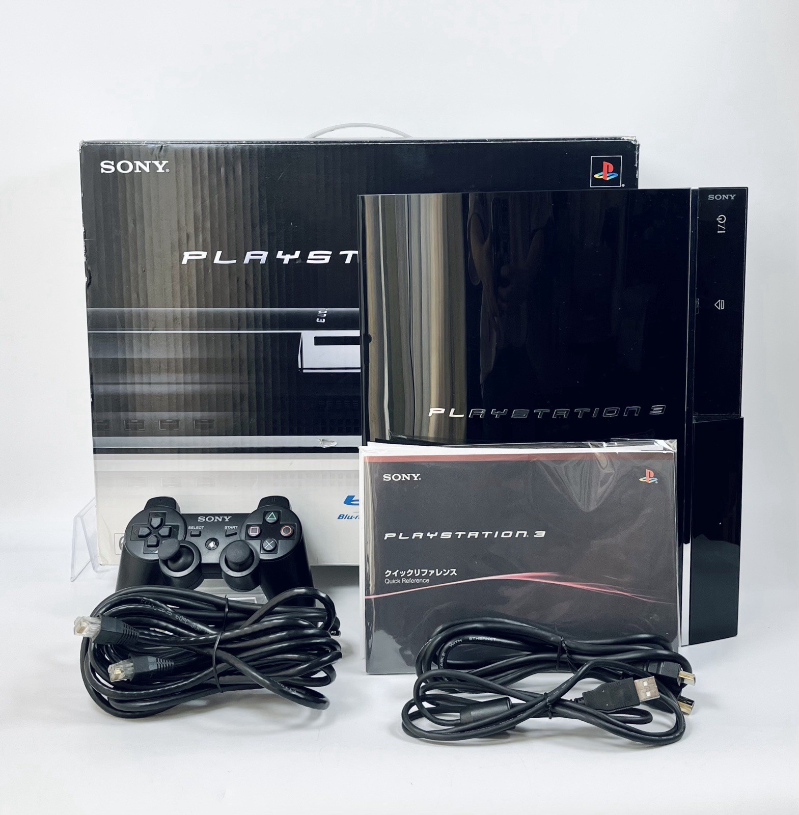 Sony PlayStation 3 PS3 CECH-A00 60GB Console Japan Launch Model Tested Works 🎮