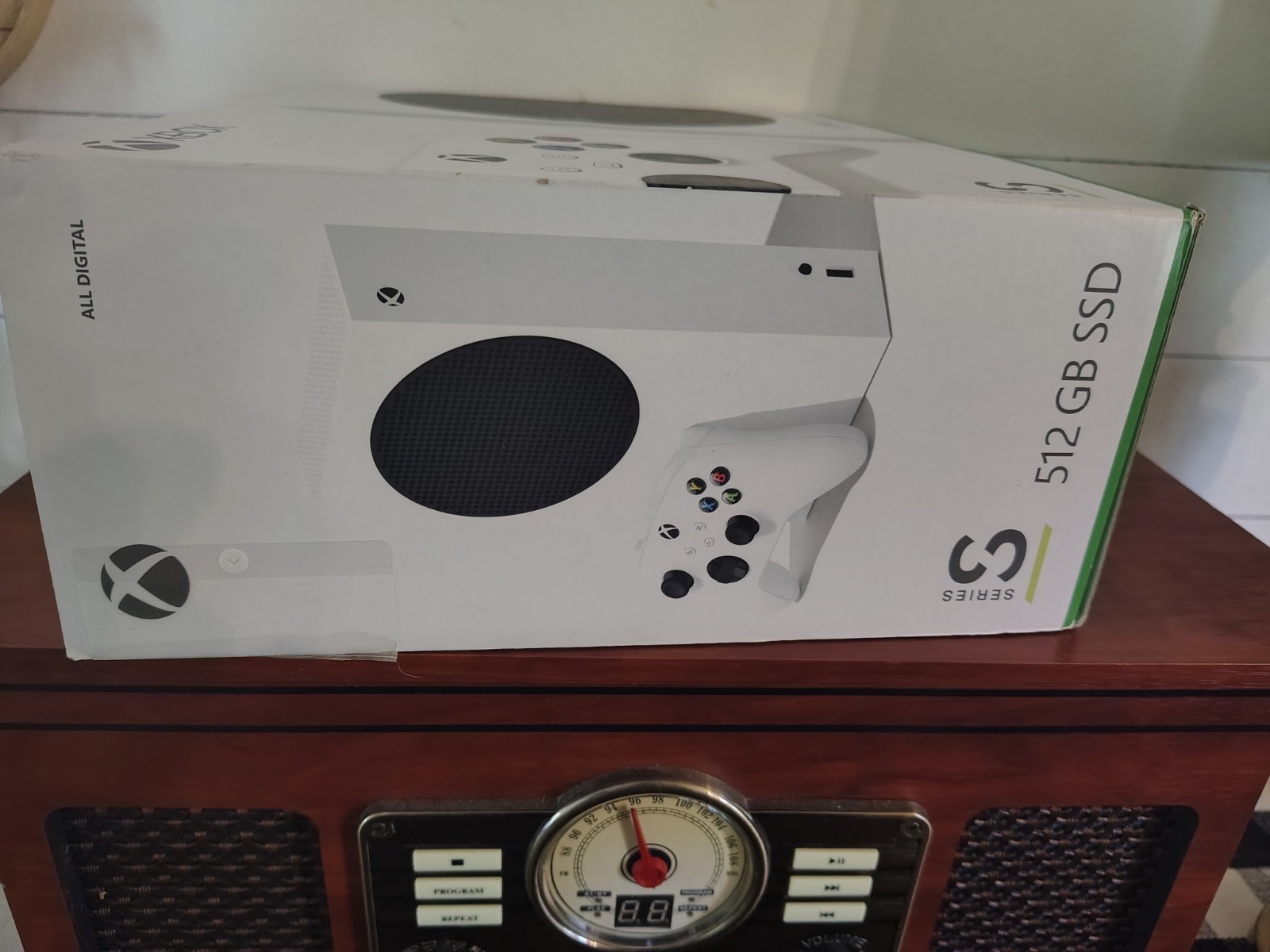 Microsoft Xbox Series S 512GB White Console[ EMPTYING BOX ONLY]
