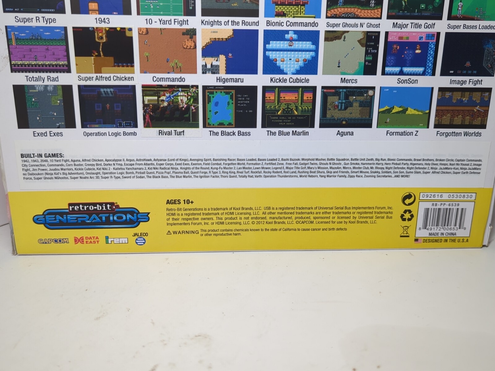 Retro-Bit Generations Plug & Play Retro Game Console (Built-in Retro 100+ Games)