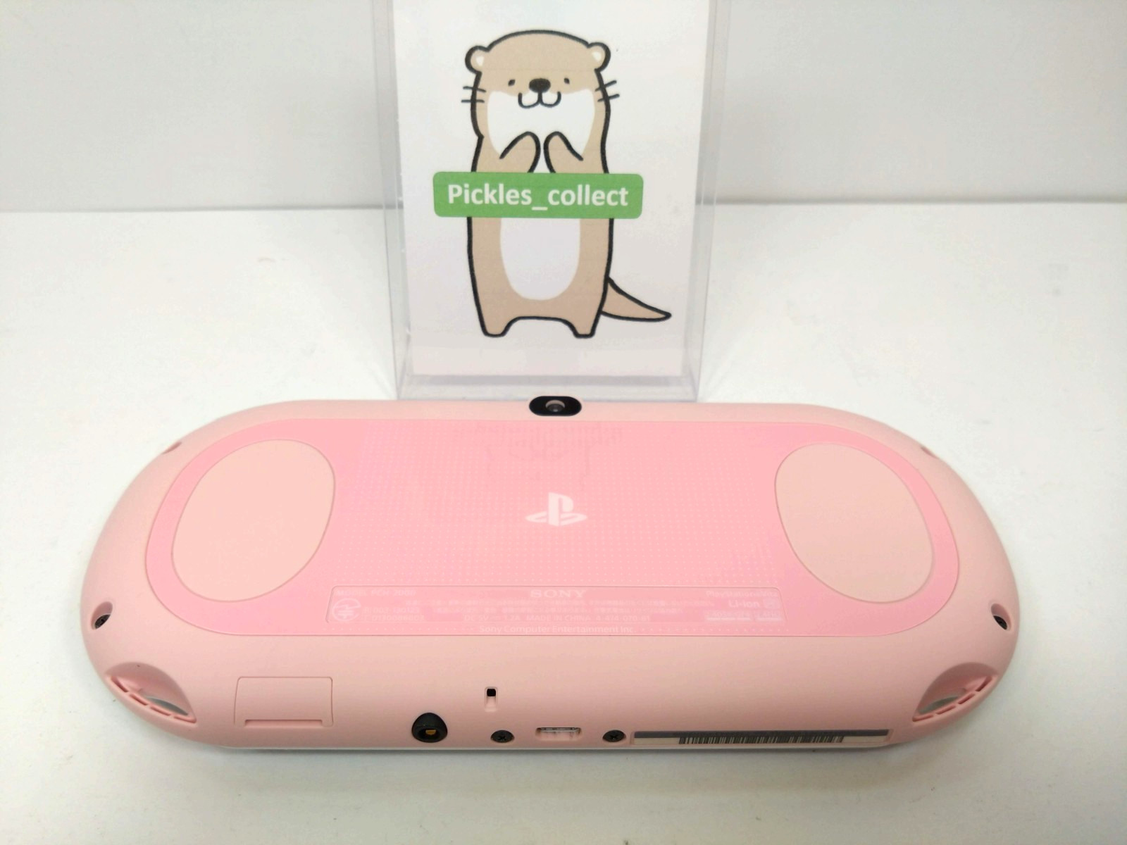 PS Vita Light Pink White Console only PCH-2000 ZA19 Wi-Fi PSV Tested 0529E