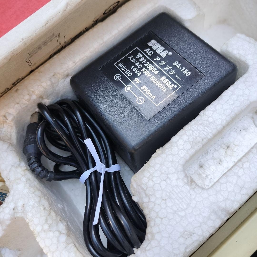 Junk SEGA MARK 3 III Master System Console with Box + Games Japan No RF Cable