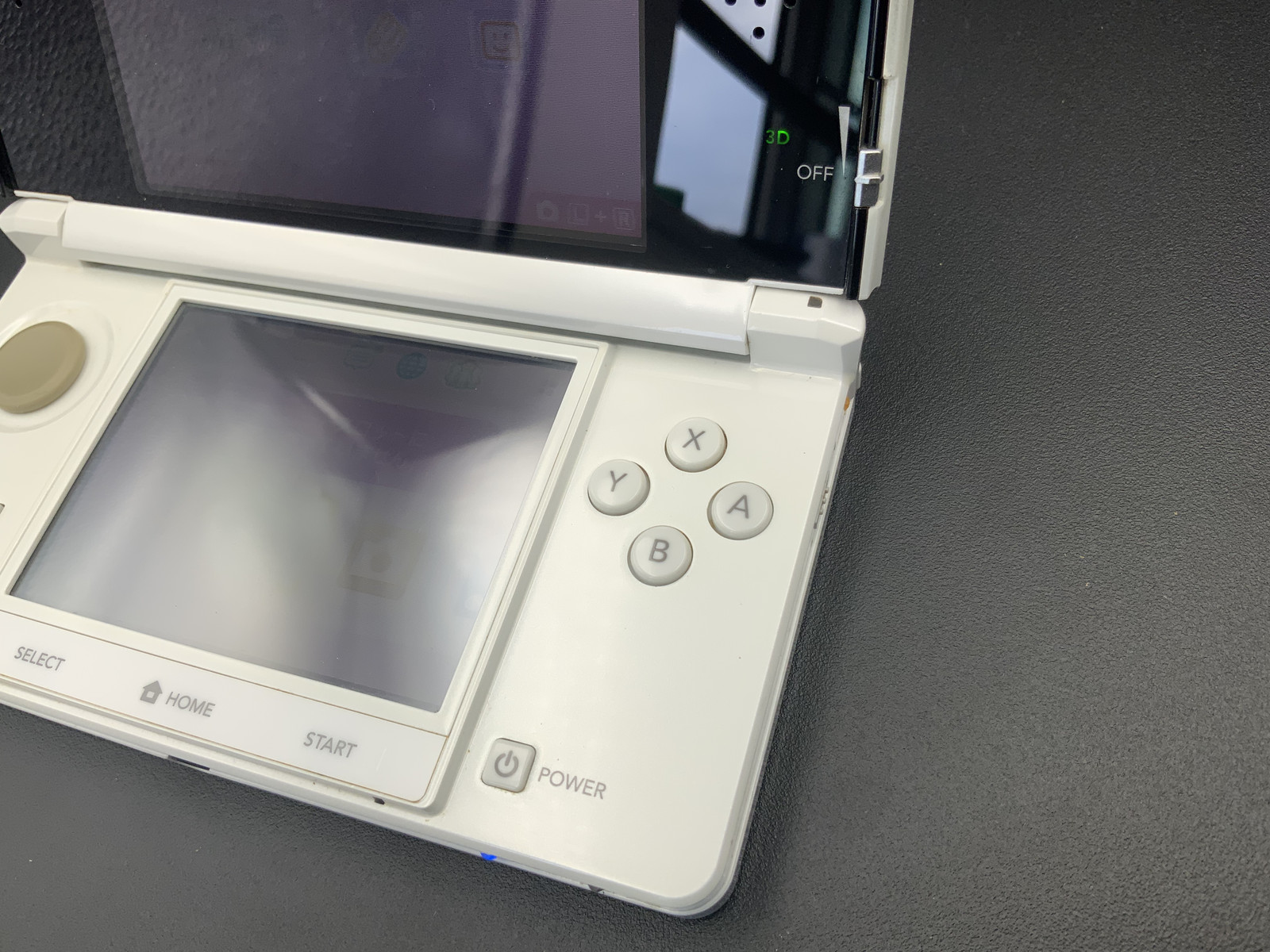 Nintendo 3DS Pearl White Console Excellent++ Condition Japan Model NTSC-J