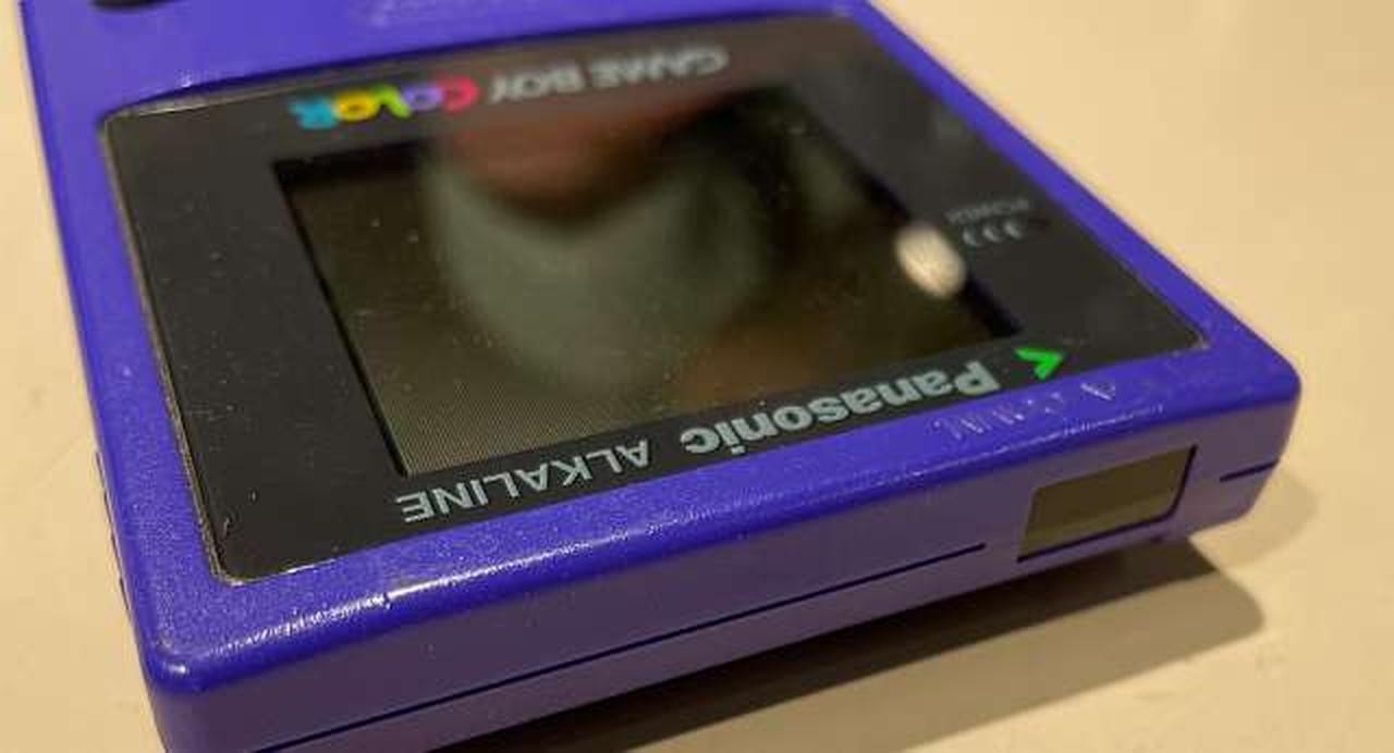 Retro Game Model CGB 001 PANASONIC Alkaline VER NINTENDO