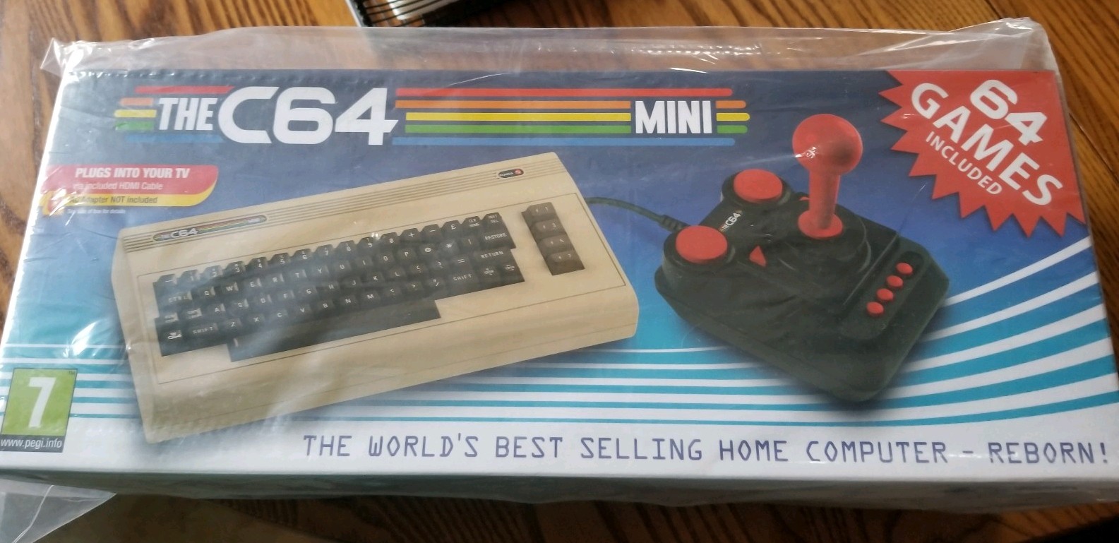 C64 Mini Console (64 Games Included) – New in Box –