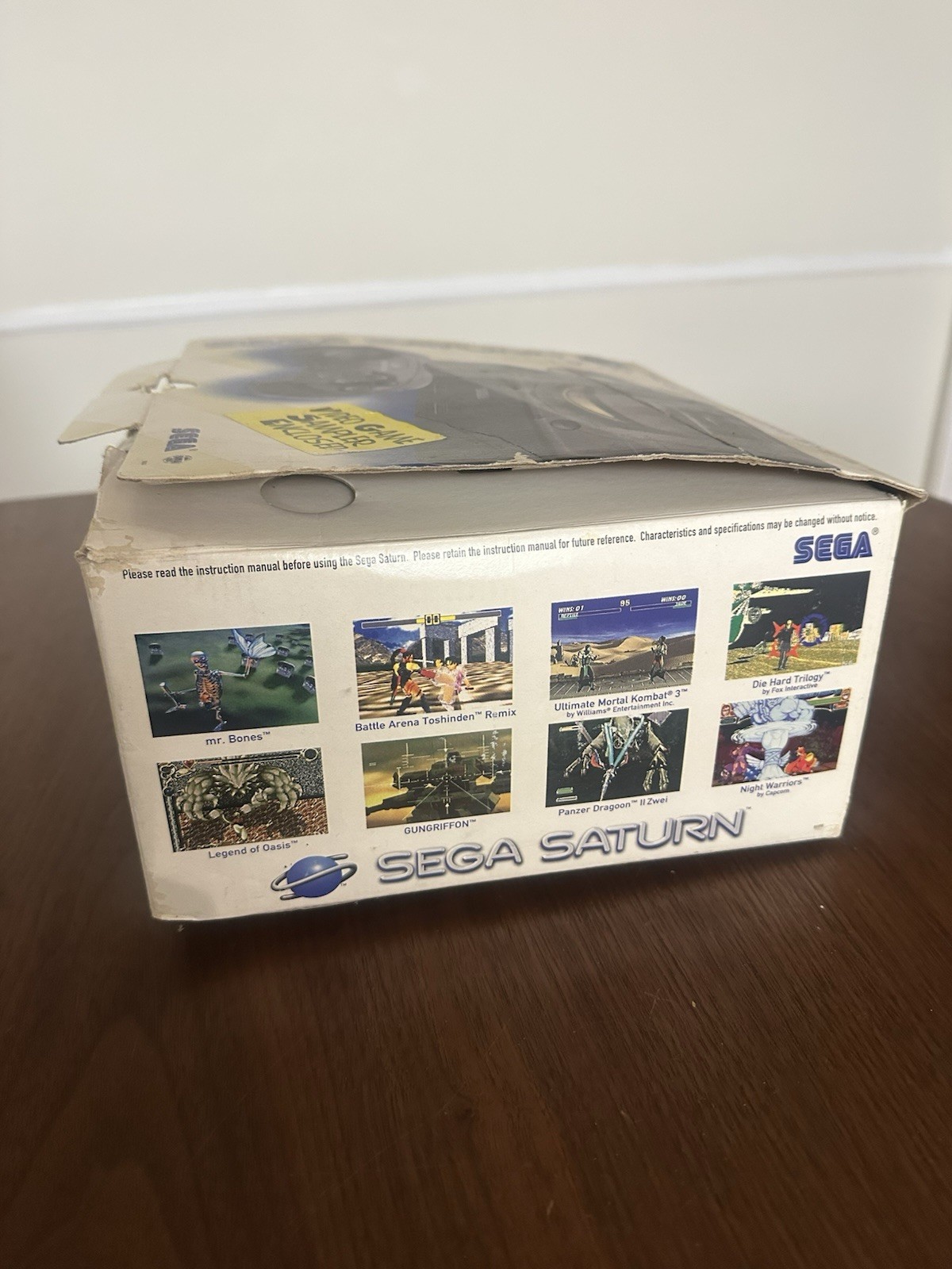 Sega Saturn CIB Console (In VG Condition, Tested, With Box