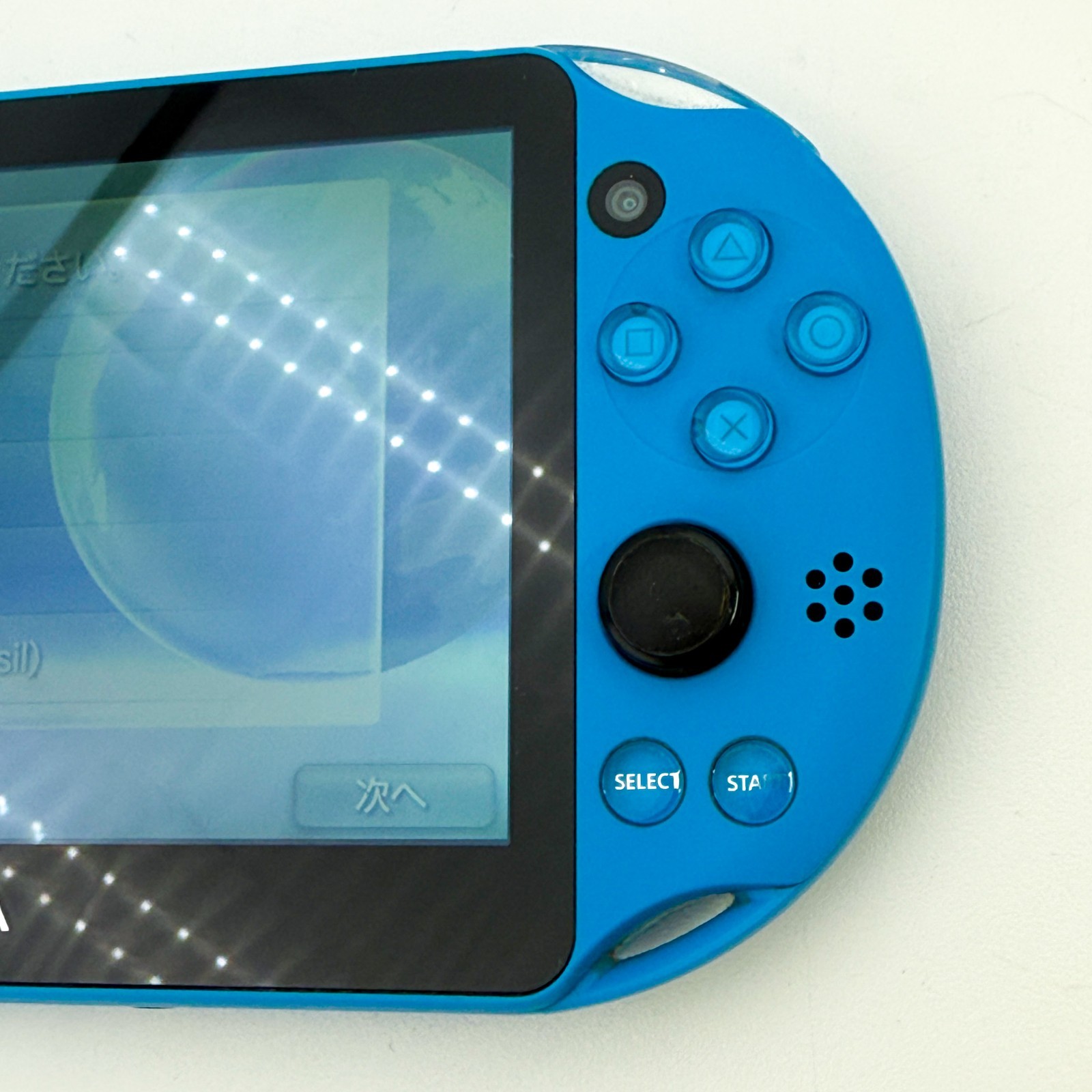 PS Vita Aqua Blue PCH 2000 Za23 Console PSV Slim Good Condition Tested Working