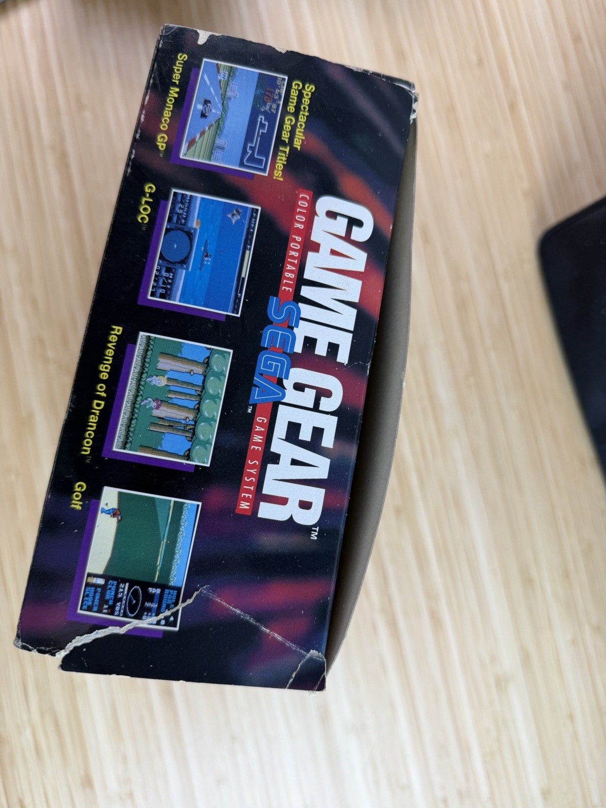 SEGA Game Gear Handheld video game CIB system NICE cosmetic shape screen issue