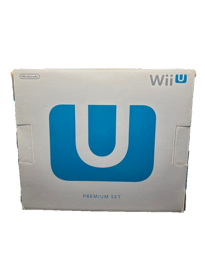 Nintendo Wii U 32GB Premium Set White Shiro Console A full set japan