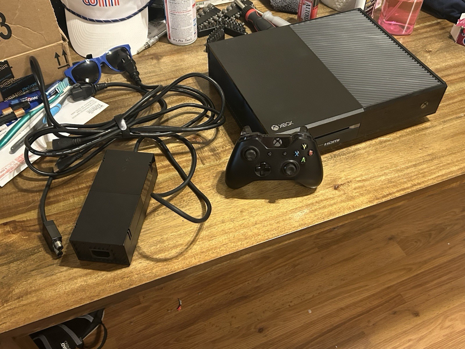 Xbox One 500GB Console + Controller + HDMI + Power Cable – Good Condition
