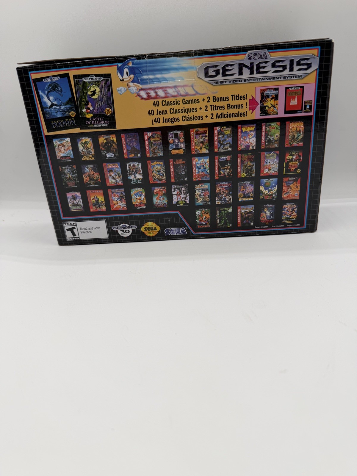 NEW IN BOX, Never Opened, Sega Genesis Mini Console Black, MK-16000, HDMI