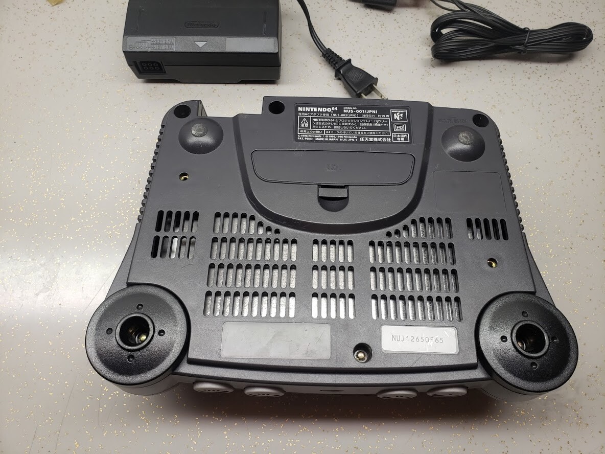 N64 Nintendo 64 Console + OEM + Bundles + Cords + CLEANED!