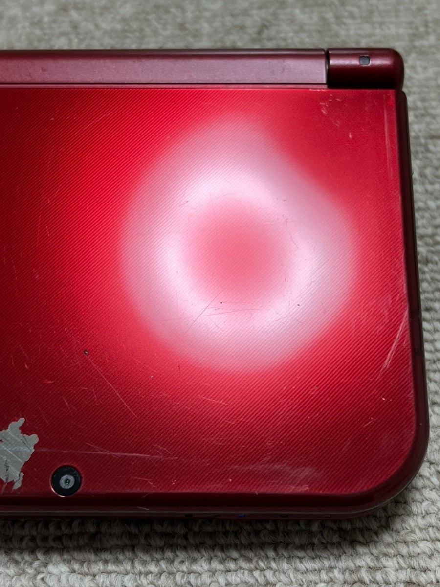 New 3DS LL XL Metalic red Japan Nintendo Console region Japanese B884