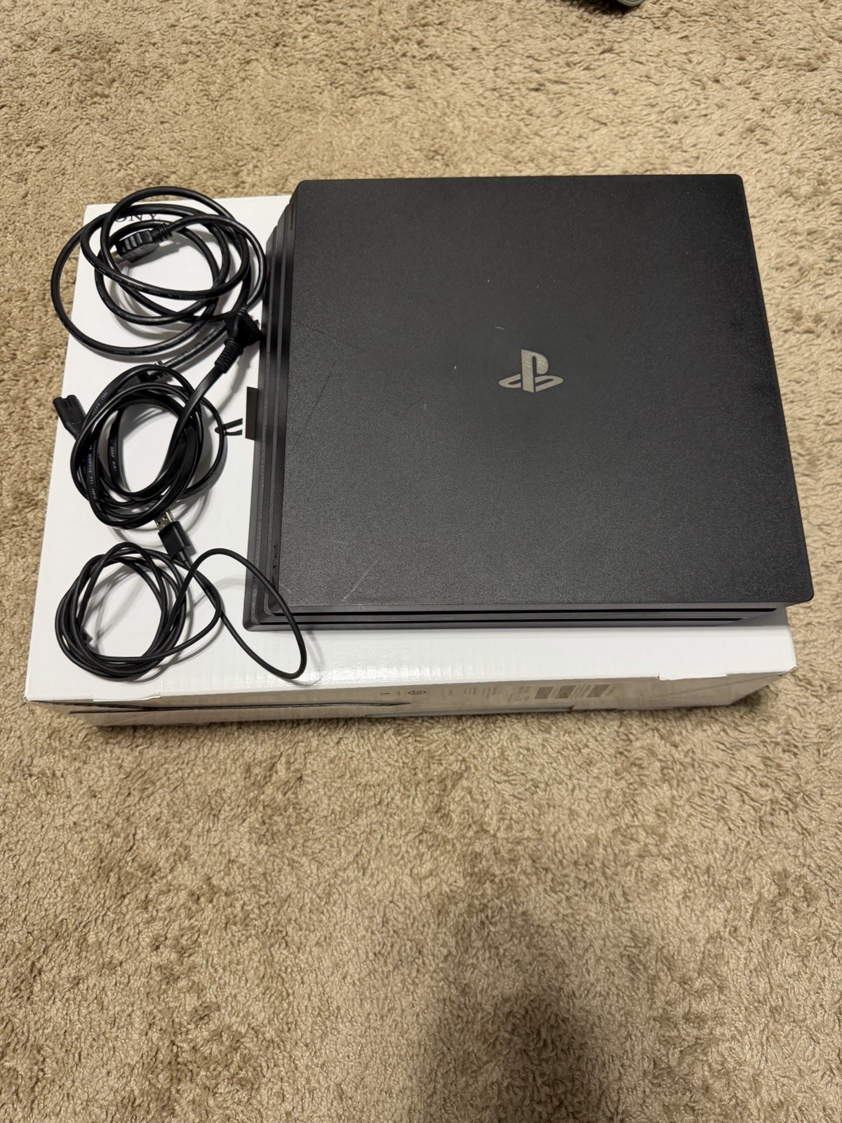 Sony PlayStation 4 PS4 Pro 1TB Black Console CiB
