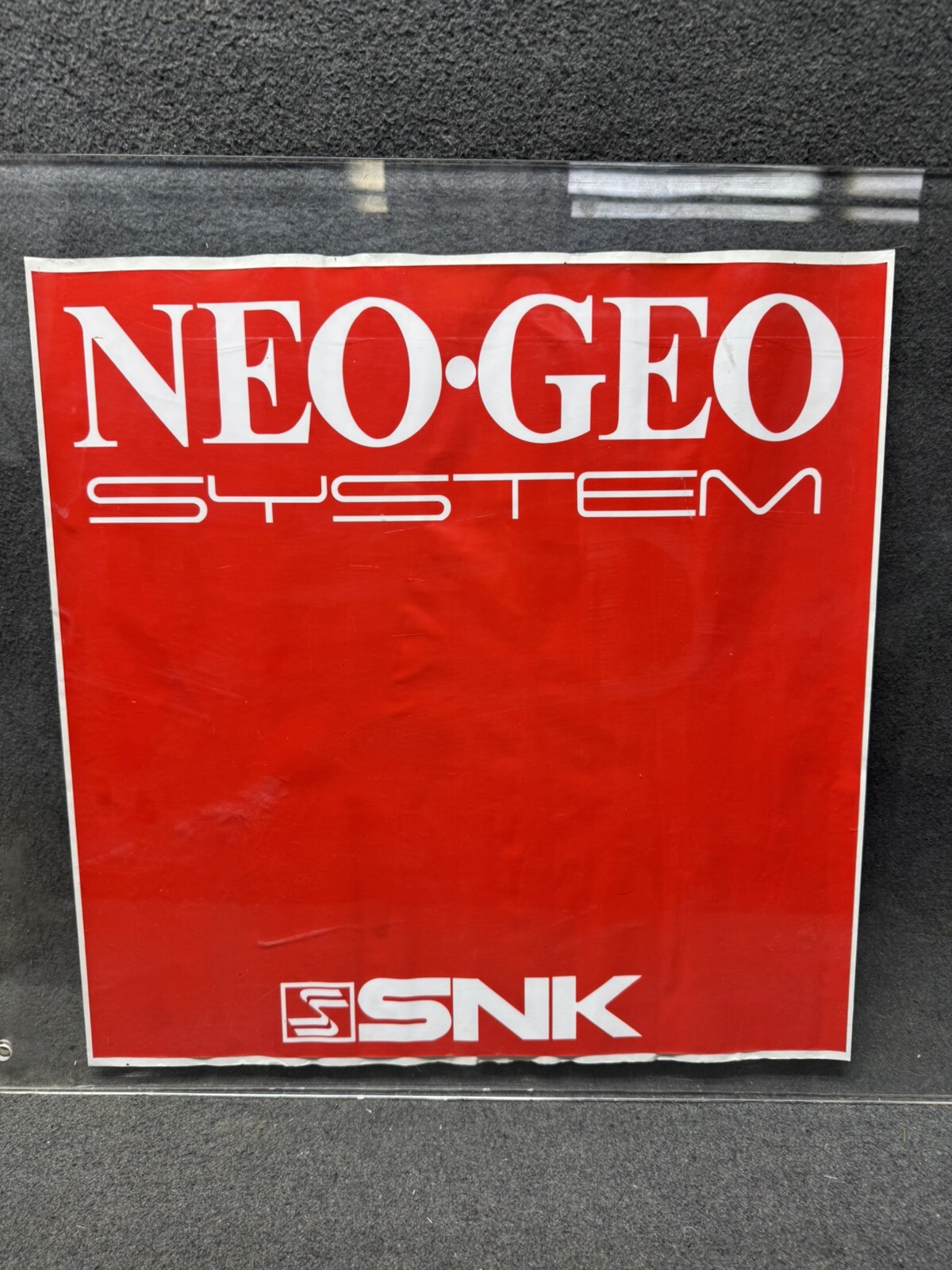 Large Neo Geo Freak System SNK Decal Sticker Poster Fast Free Shipping