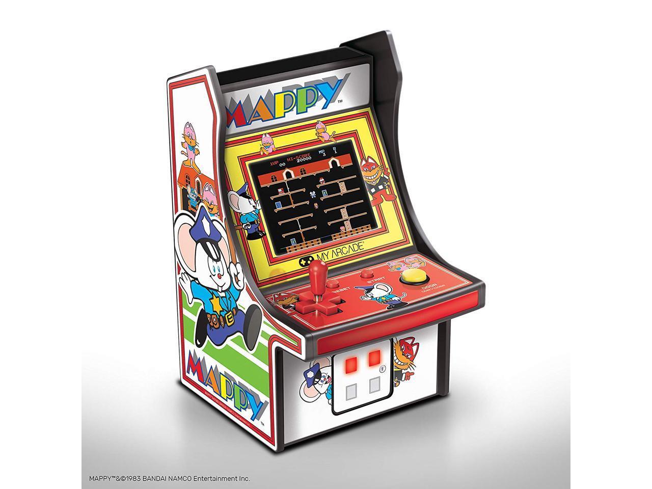 MY ARCADE Bandai Namco MAPPY 6″ Micro Arcade Machine Portable Handheld Video Gam
