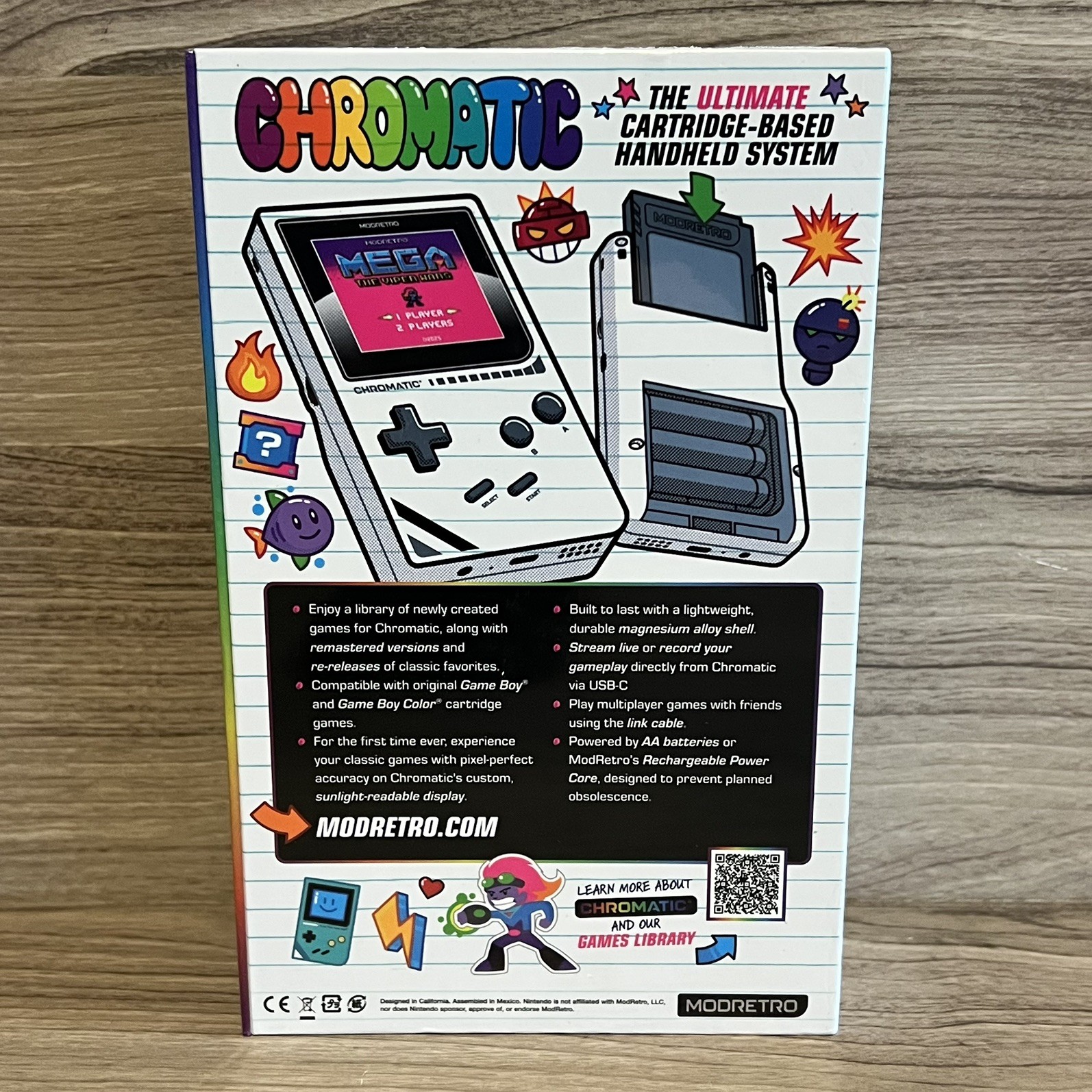 Mod Retro CHROMATIC – Wave Blue (New, Factory Sealed)