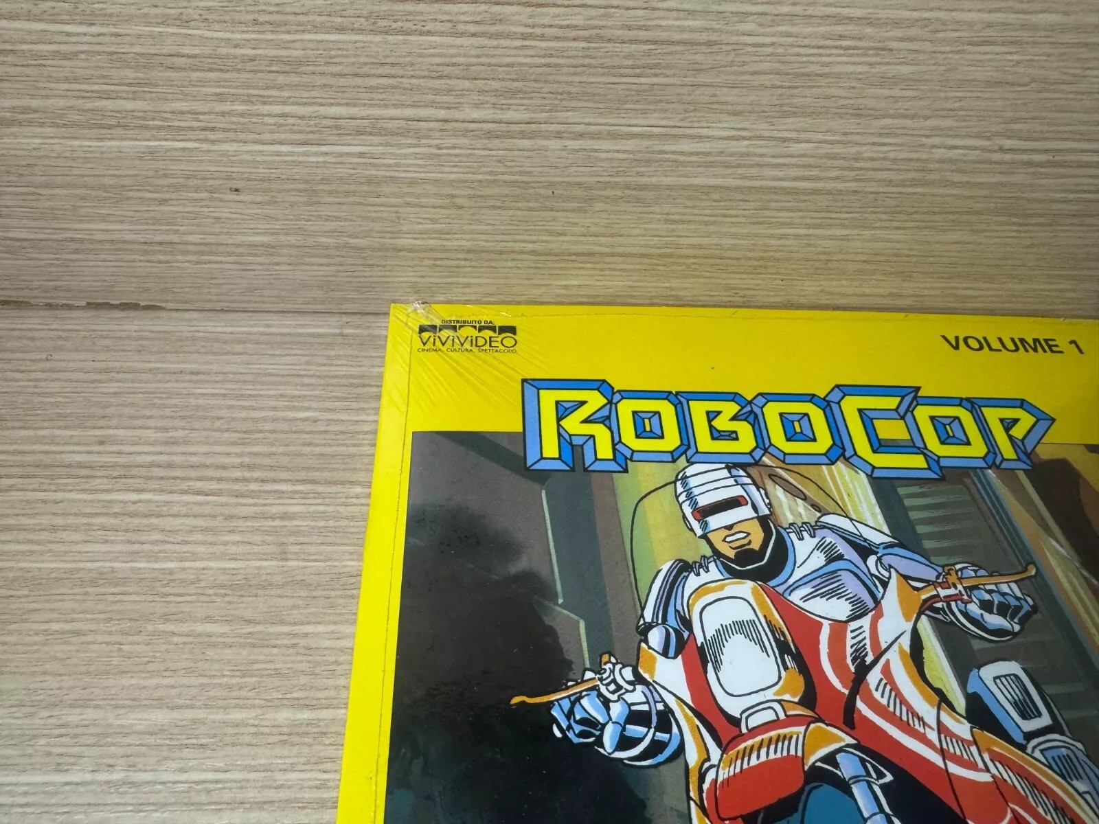 READ INFO- Robocop Animation Laser Disc LD Philips Laserdisc Spanish Italian
